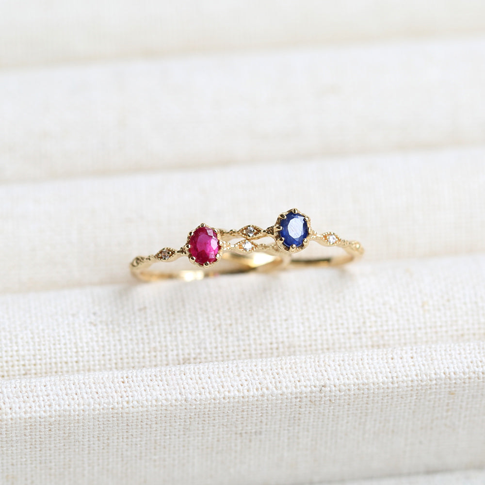 Sonnet Gemstone Ring