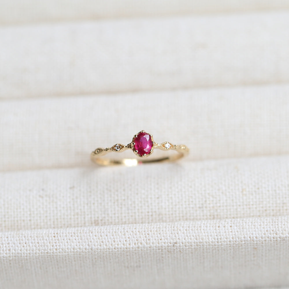 Sonnet Gemstone Ring